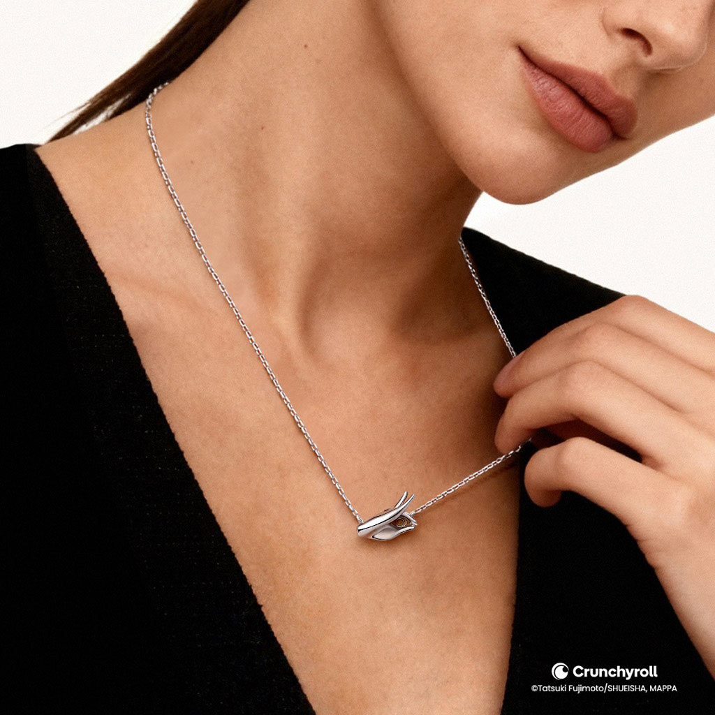 Gnoce Chainsaw Man Aki Kon Pendant Necklace_2