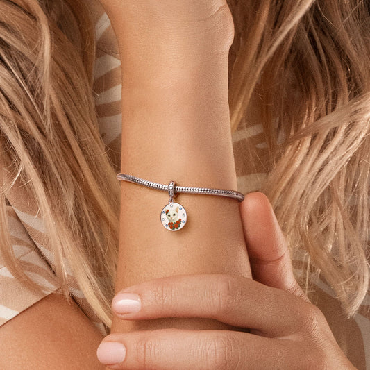 Gnoce Pet Printed Photo Engraving Pendant Dangle Charm_4