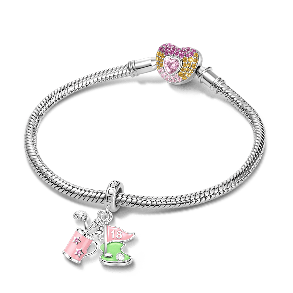 Gnoce Golf Club Pendant Dangle Charm_3