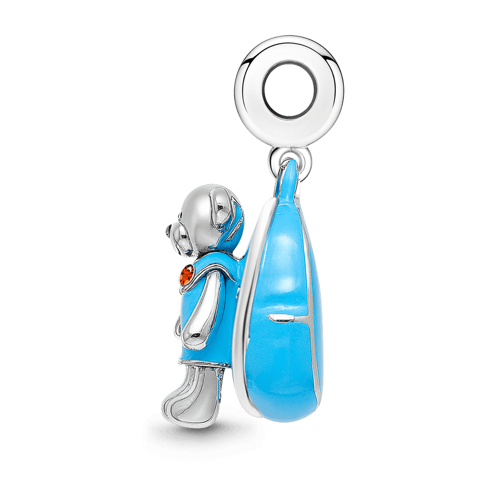 Gnoce Back-to-School Bear Pendant Dangle Charm_4