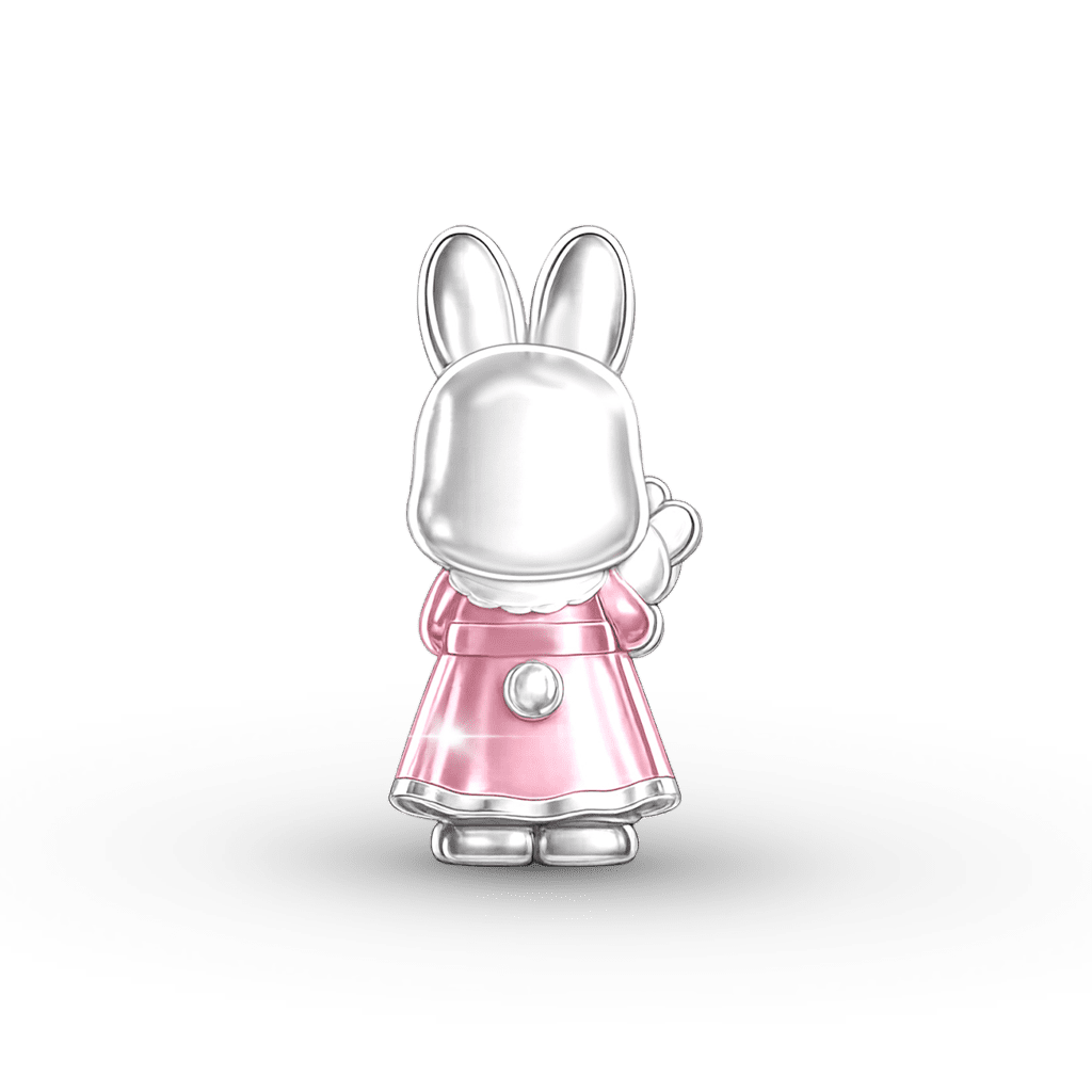Gnoce Mother's Day Bunny with Baby Charm_5