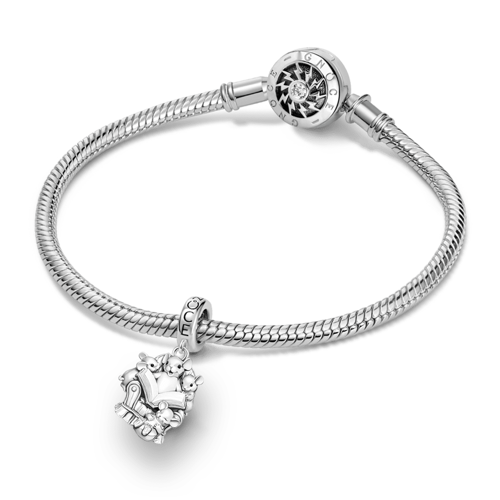 Gnoce Mother's Day Customized Mouse Mom Pendant Dangle Charm_3