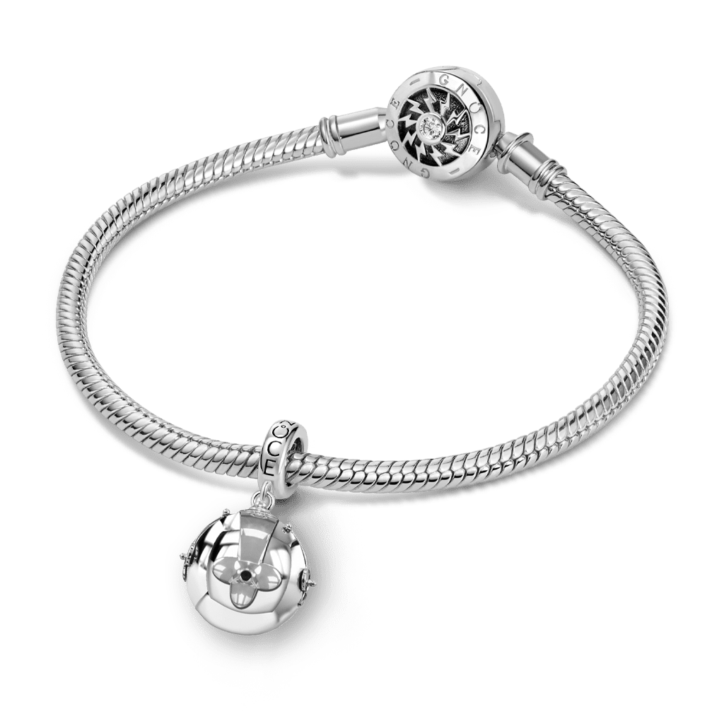 Gnoce Openable Ball Cross Pendant Dangle Charm_5