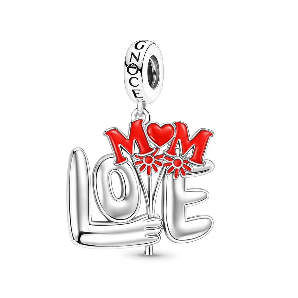 Gnoce Mother's Day Love Mom Pendant Dangle Charm_1