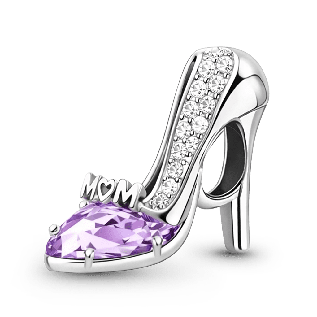 Gnoce Mother's Day Mom High Heel Birthstone Charm_5