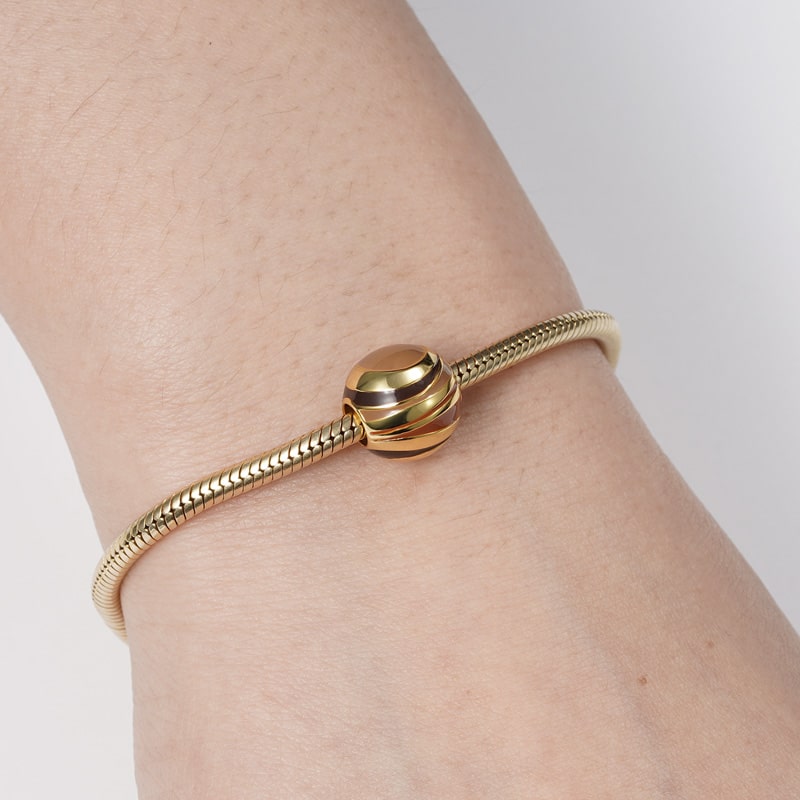 Venus Charm Bead Sterling Silver 18K Gold Plated_3